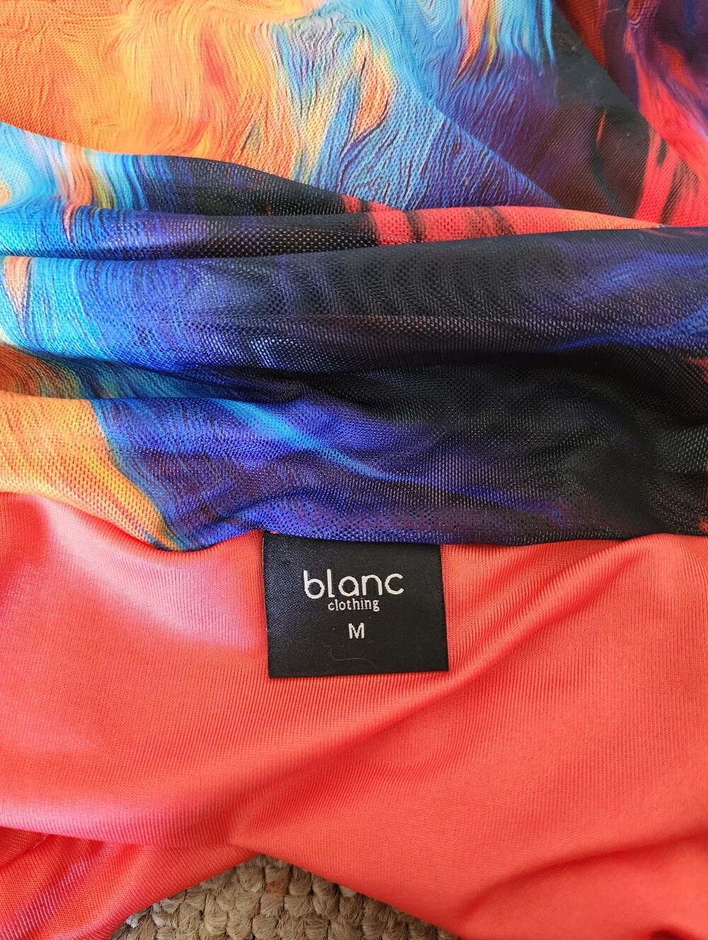 BLANC Ruched Slit Dress - Picture 6 of 7